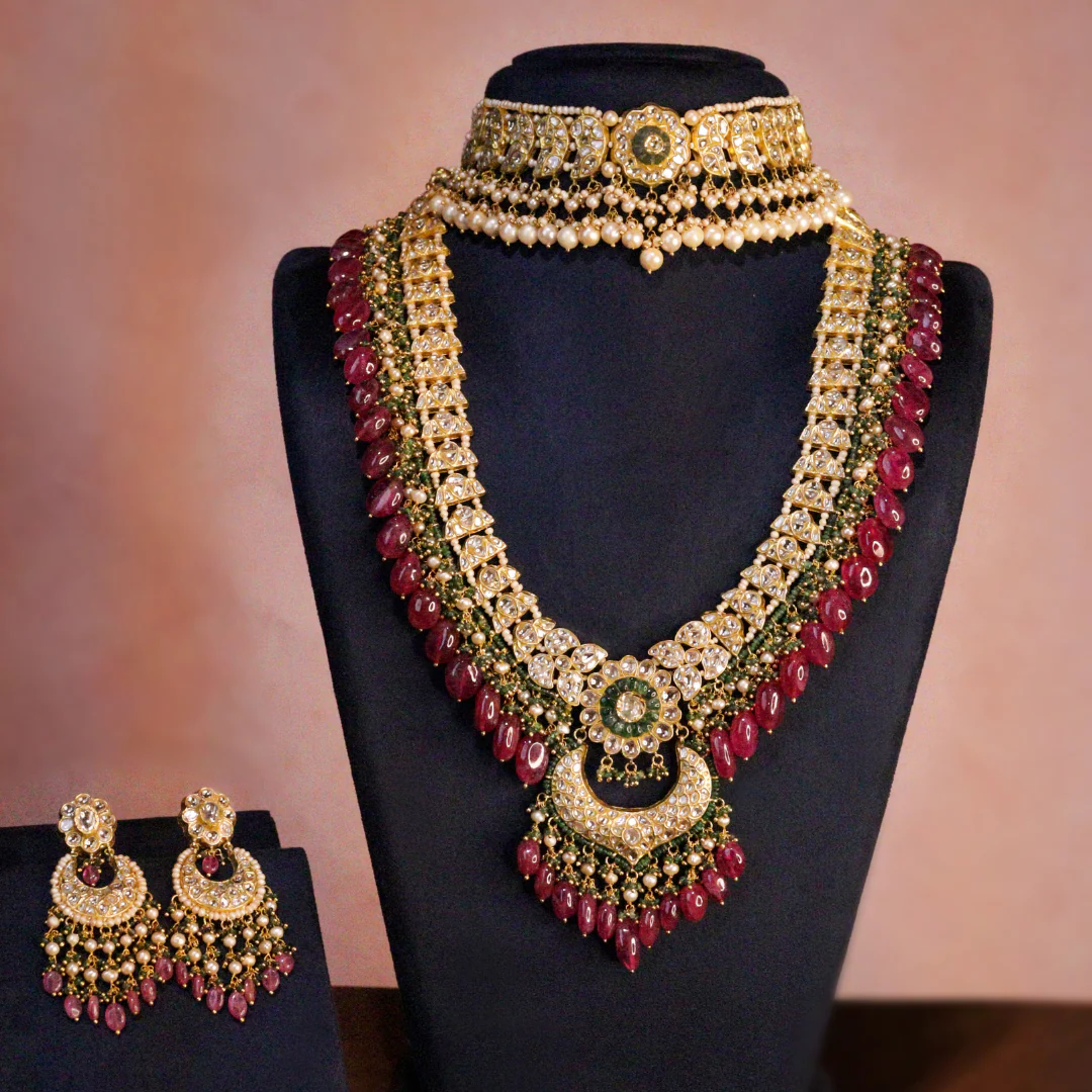 kundan jewellery set